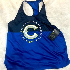 Nike Chicago Marathon Miler Running Tank Top